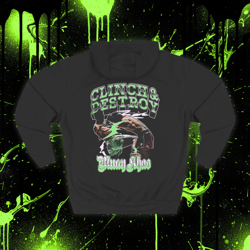 CLINCH & DESTROY "PREMIUM" HOODIE