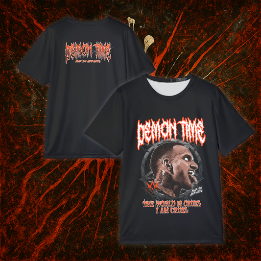 THE WORLD IS CRUEL, I AM CRUEL "PERFORMANCE" TEE