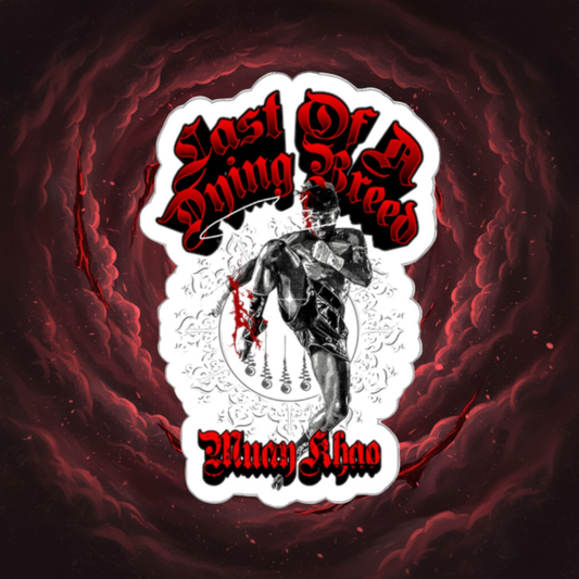 LAST OF A DYING BREED "DIE-CUT" STICKER