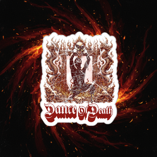 DANCE OF DEATH "DIE-CUT" STICKER