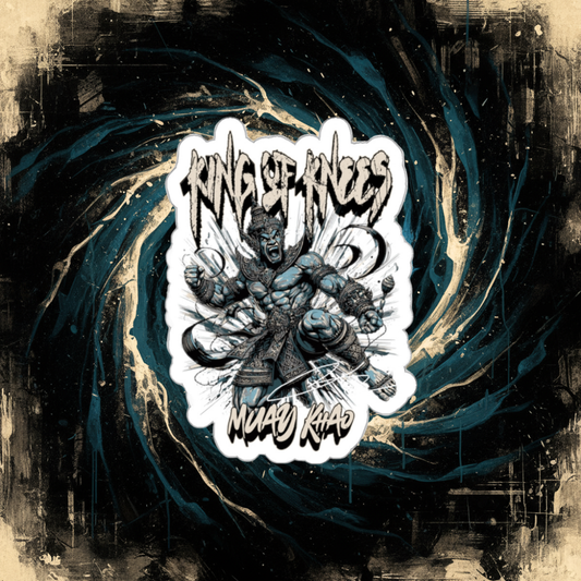 KING OF KNEES "DIE-CUT" STICKER