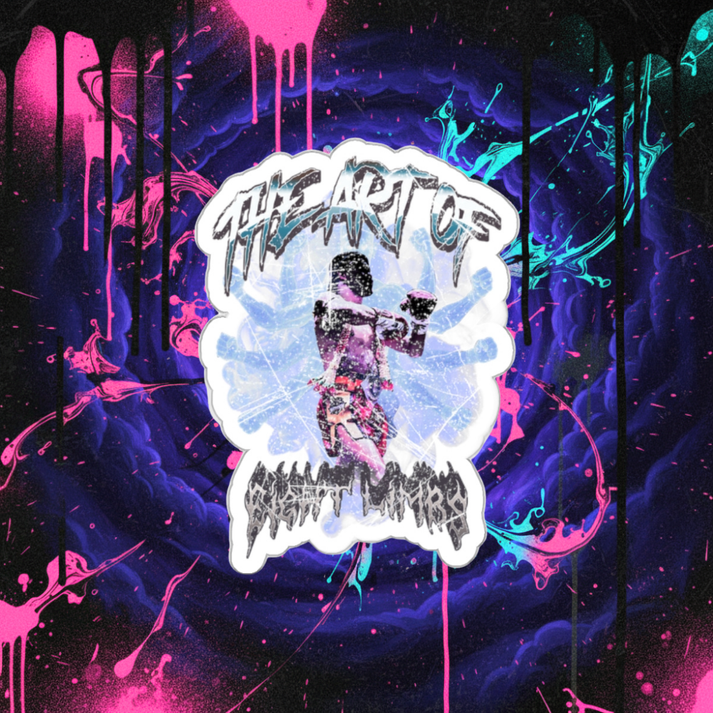 THE ART OF EIGHT LIMBS "DIE-CUT" STICKER