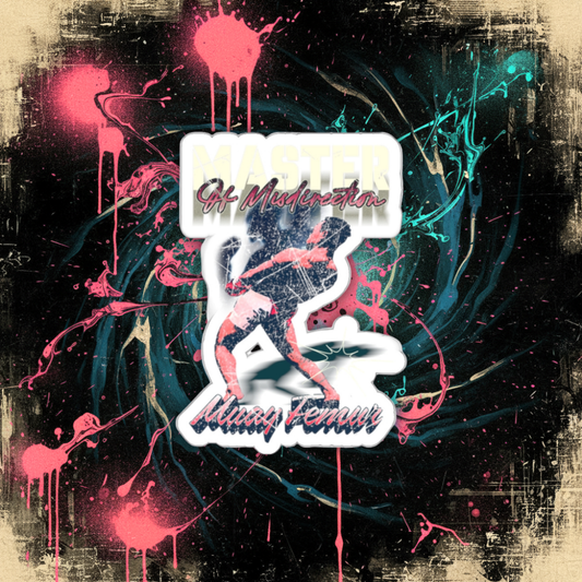 MASTER OF MISDIRECTION "DIE-CUT" STICKER