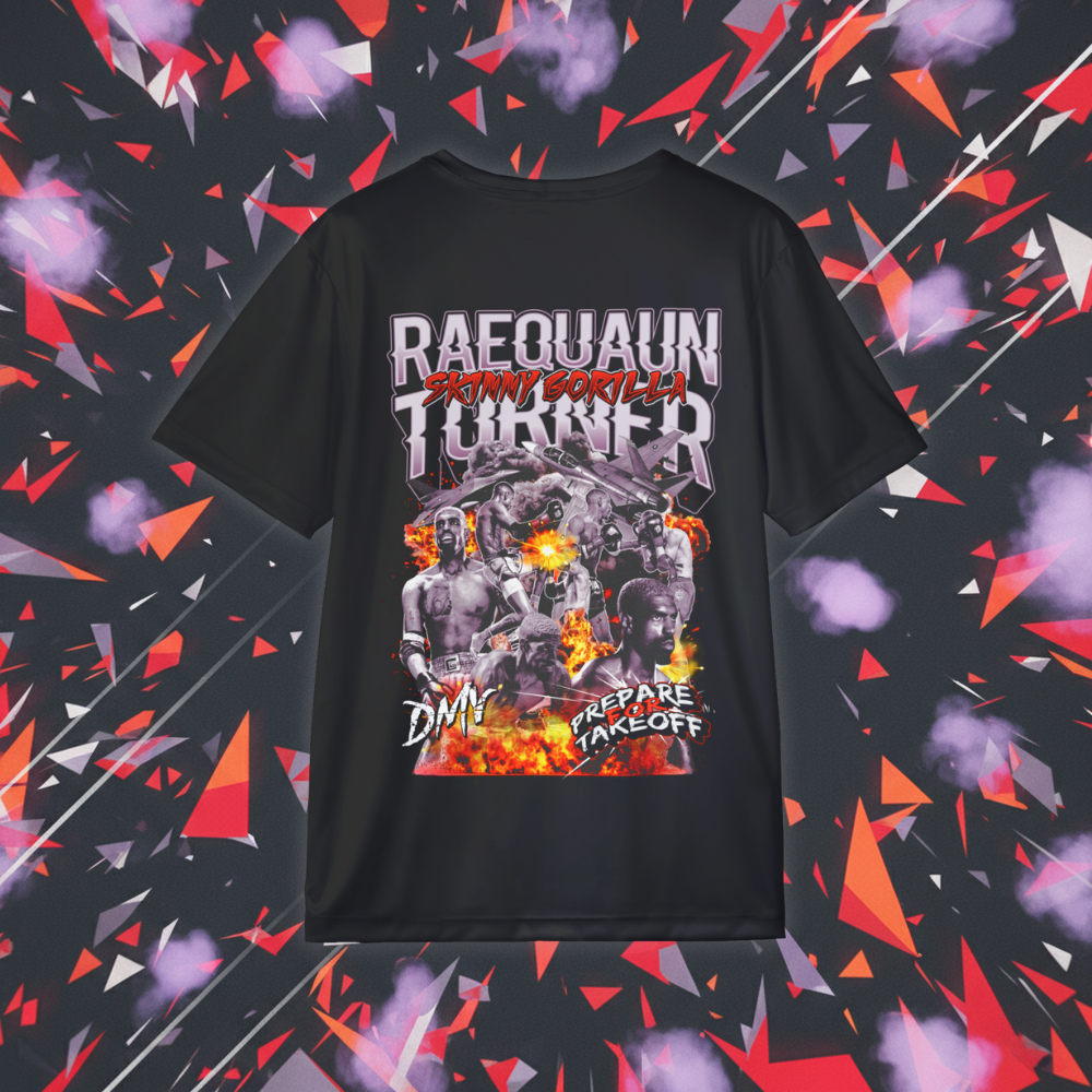 RAEQUAUN TURNER "PERFORMANCE" TEE